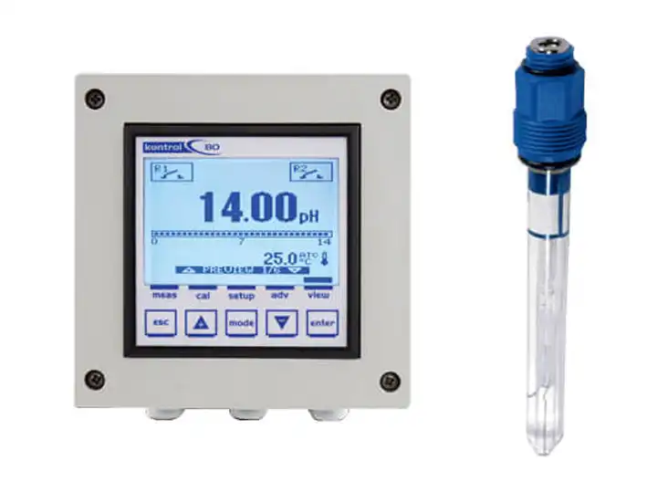 Online pH Meter and Probe